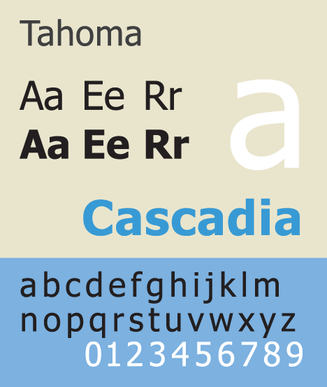 tahoma bold font